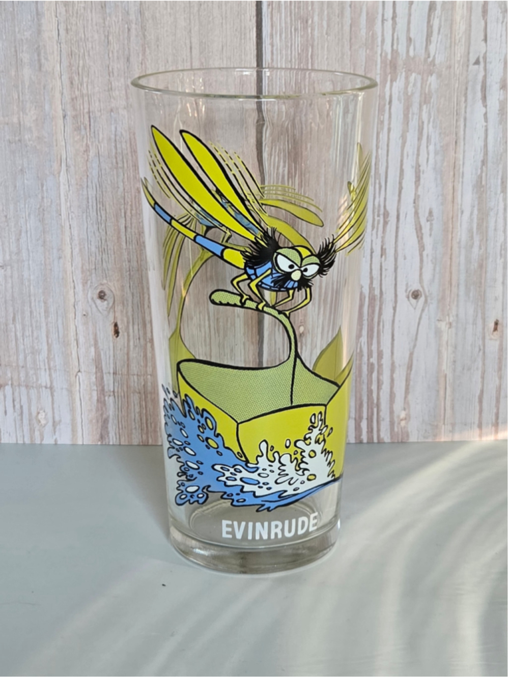 Vintage 1977 Disney The Rescuers Evinrude Pepsi Collector Series Glass